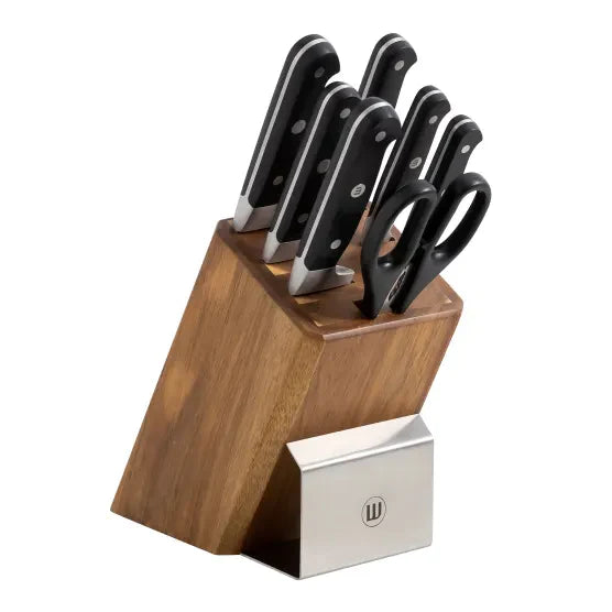 Wolstead Calibre Knife Block Set, 8-Piece