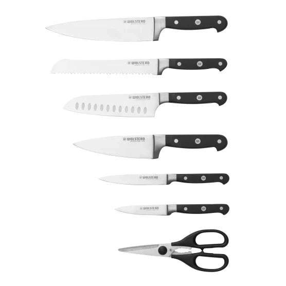 Wolstead Calibre Knife Block Set, 8-Piece