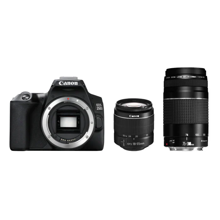 Canon EOS 250D DSLR Double Lens Kit