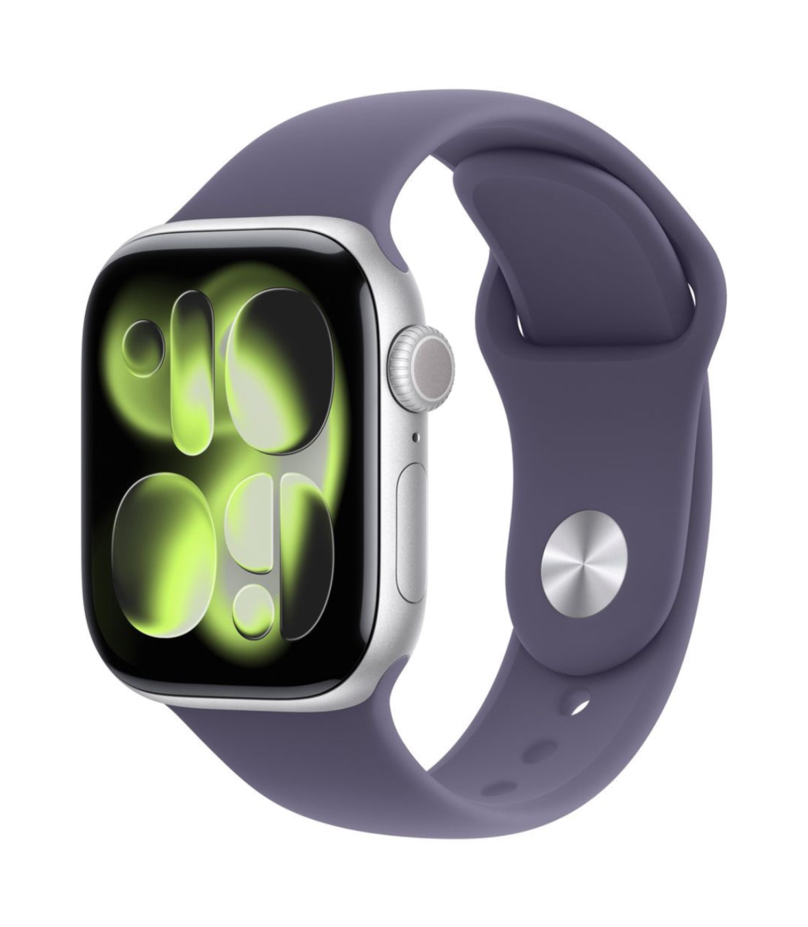 Apple Watch Series 11 GPS 42mm Aluminium Case with Black Sport Band